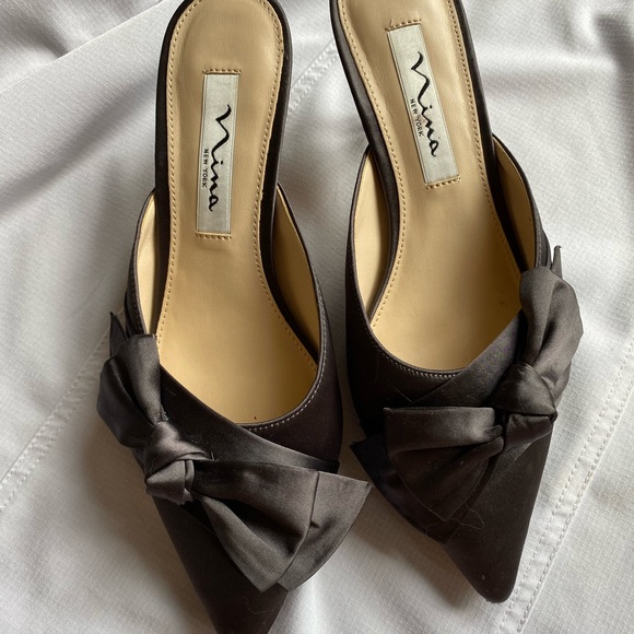 Satin Kitten Heels - Picture 2 of 4